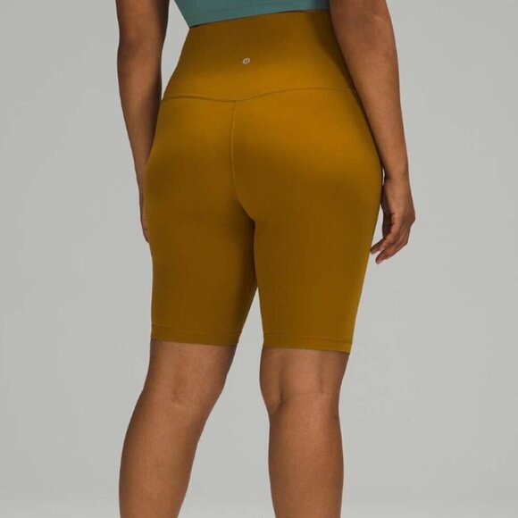 Lululemon Align Super High Rise Short *10" Gold Spice - Picture 5 of 5